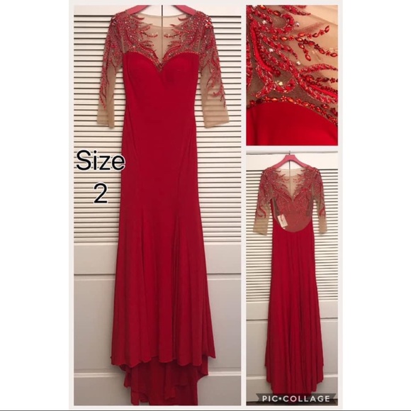 Alyce Paris Dresses & Skirts - Alyce Paris Red Evening Gown